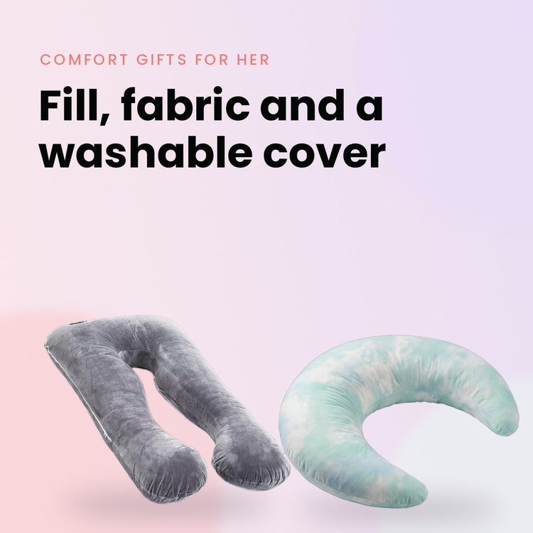 Fill, fabric and a washable cover: Cuddly Pillow™ and Cloud Pillow™ by The Snuggles