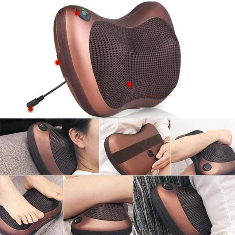 Neck & Back Massager uses on neck, shoulders, back and feet