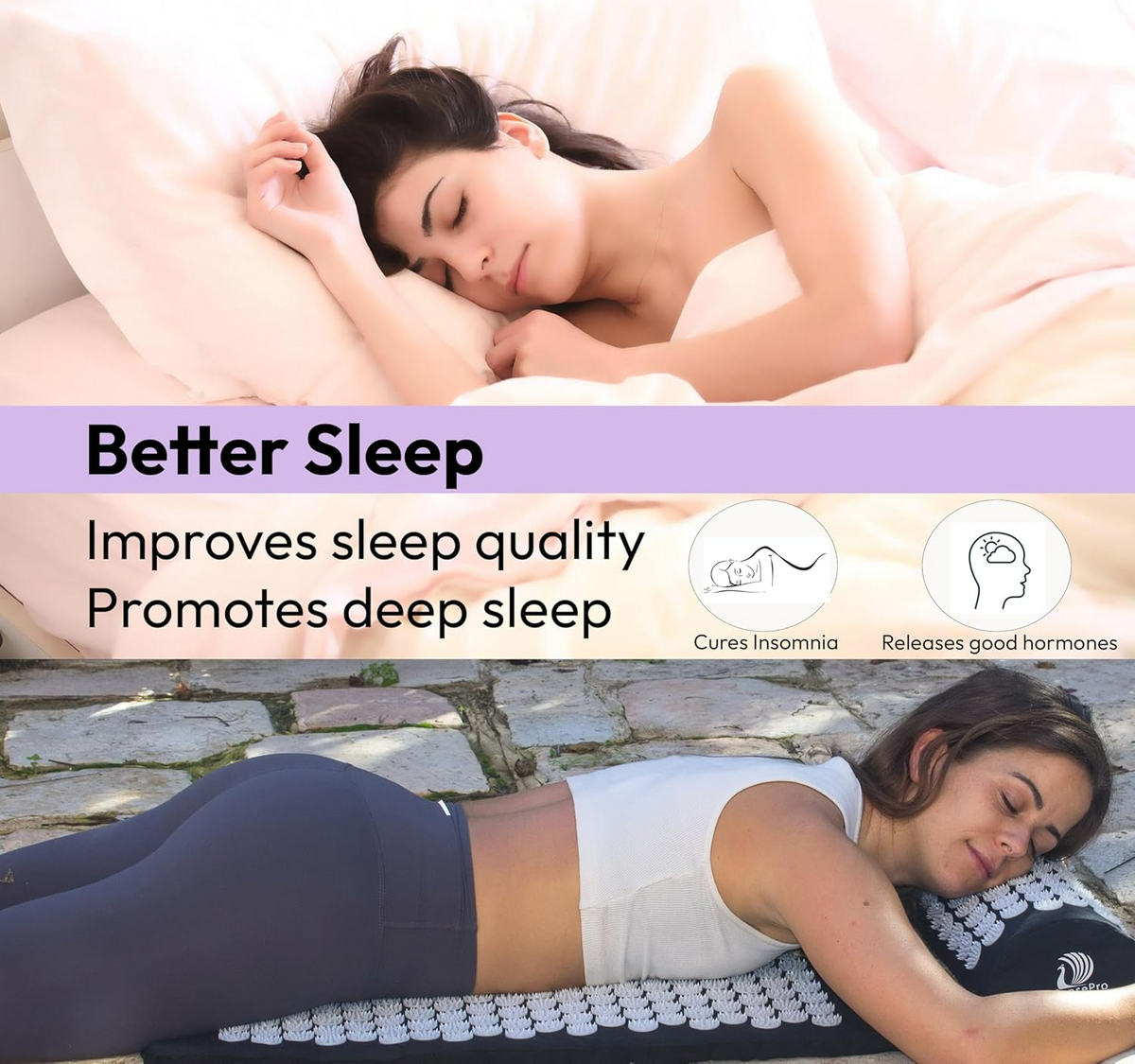 Tension Relief Mat for relaxation before sleep